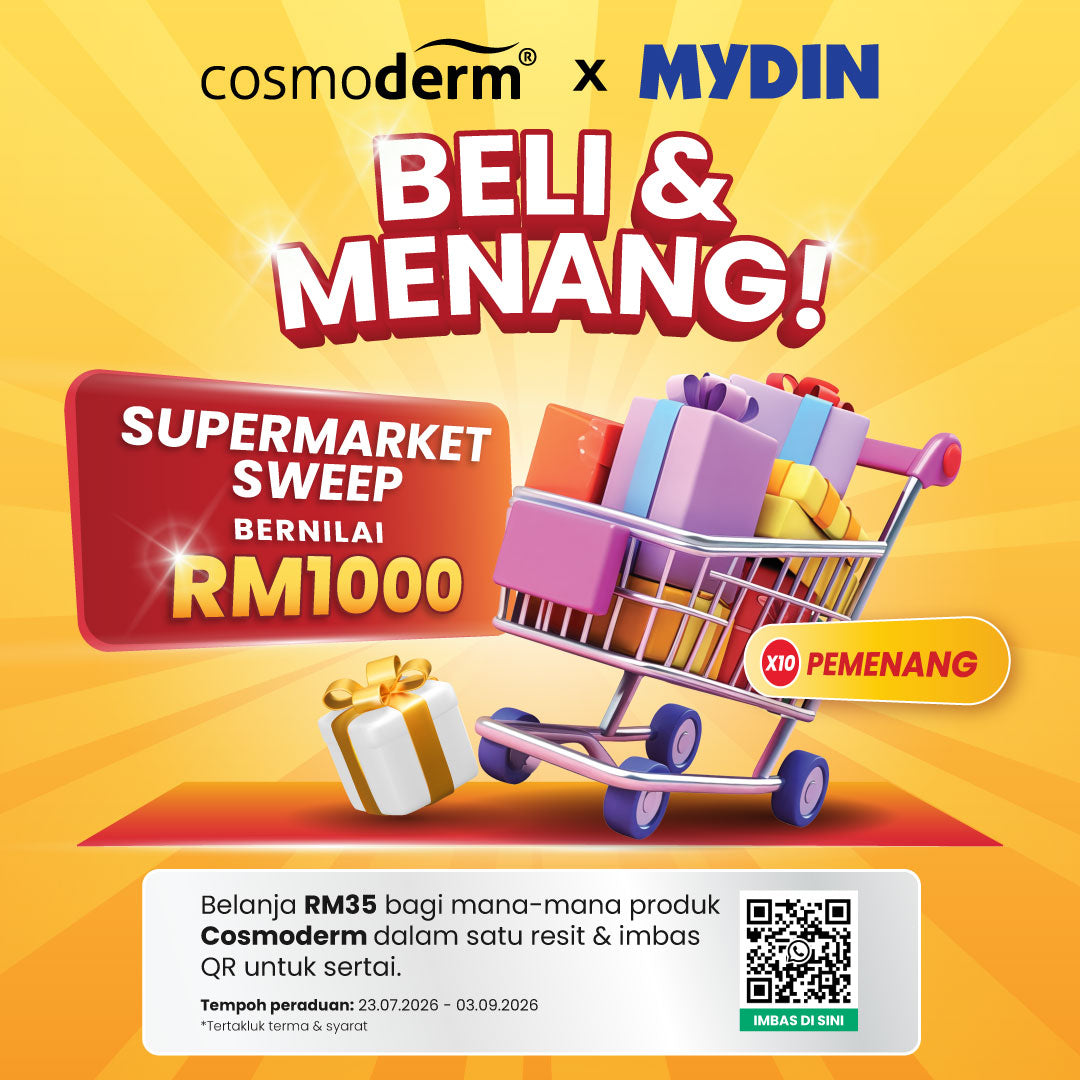 COSMODERM X MYDIN SPEND & WIN CONTEST