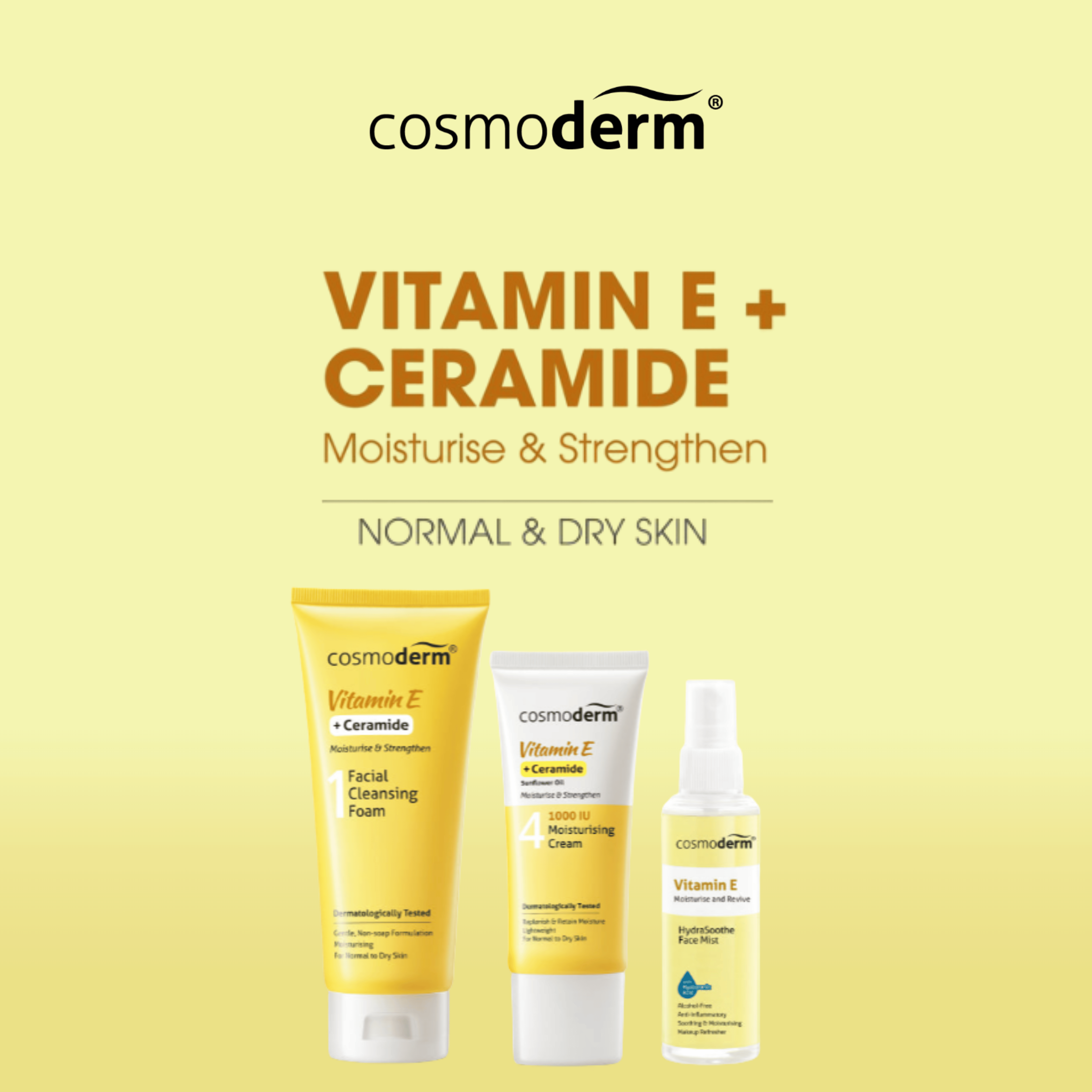 Vitamin E + Ceramide - Essential Set