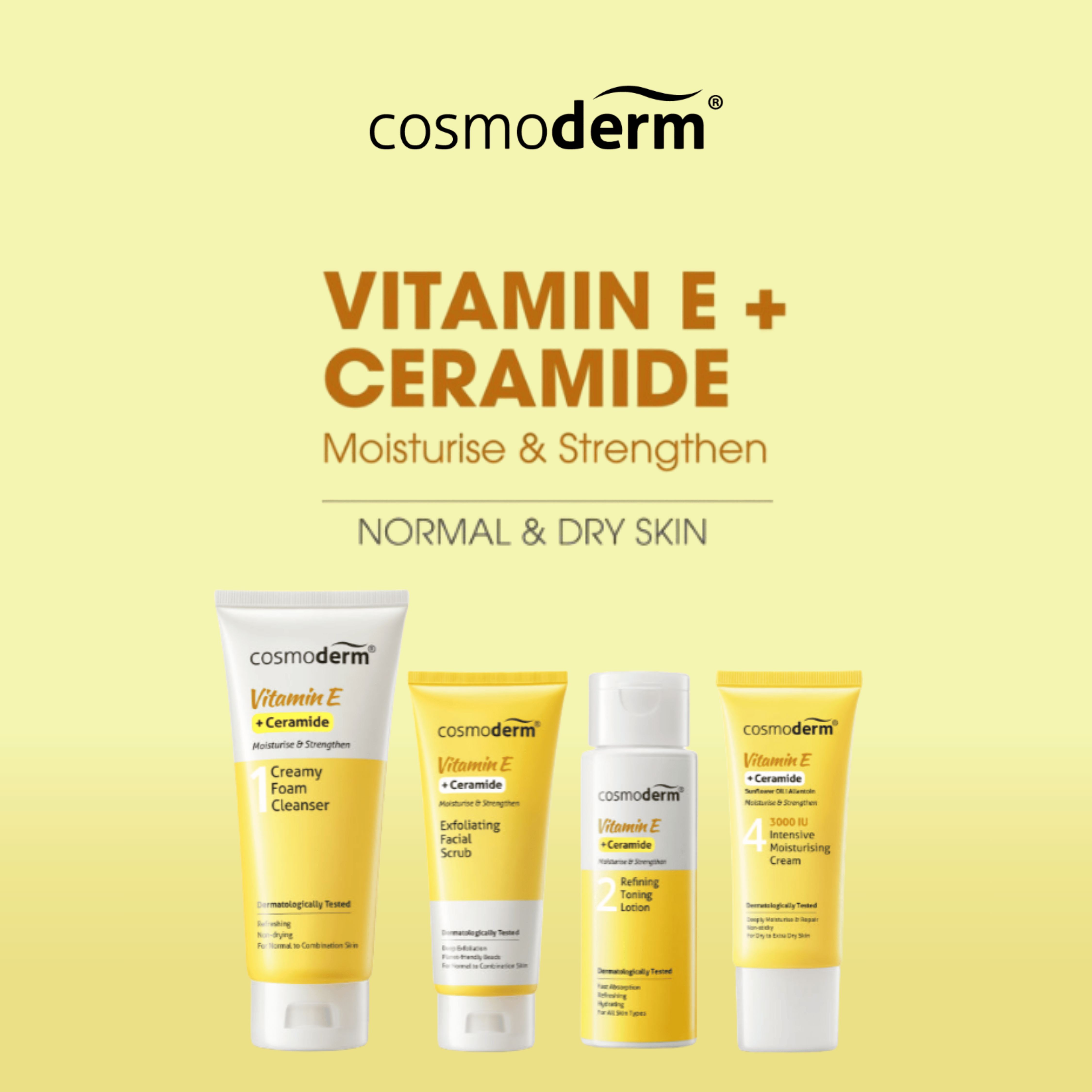Vitamin E + Ceramide - Double Radiance Set