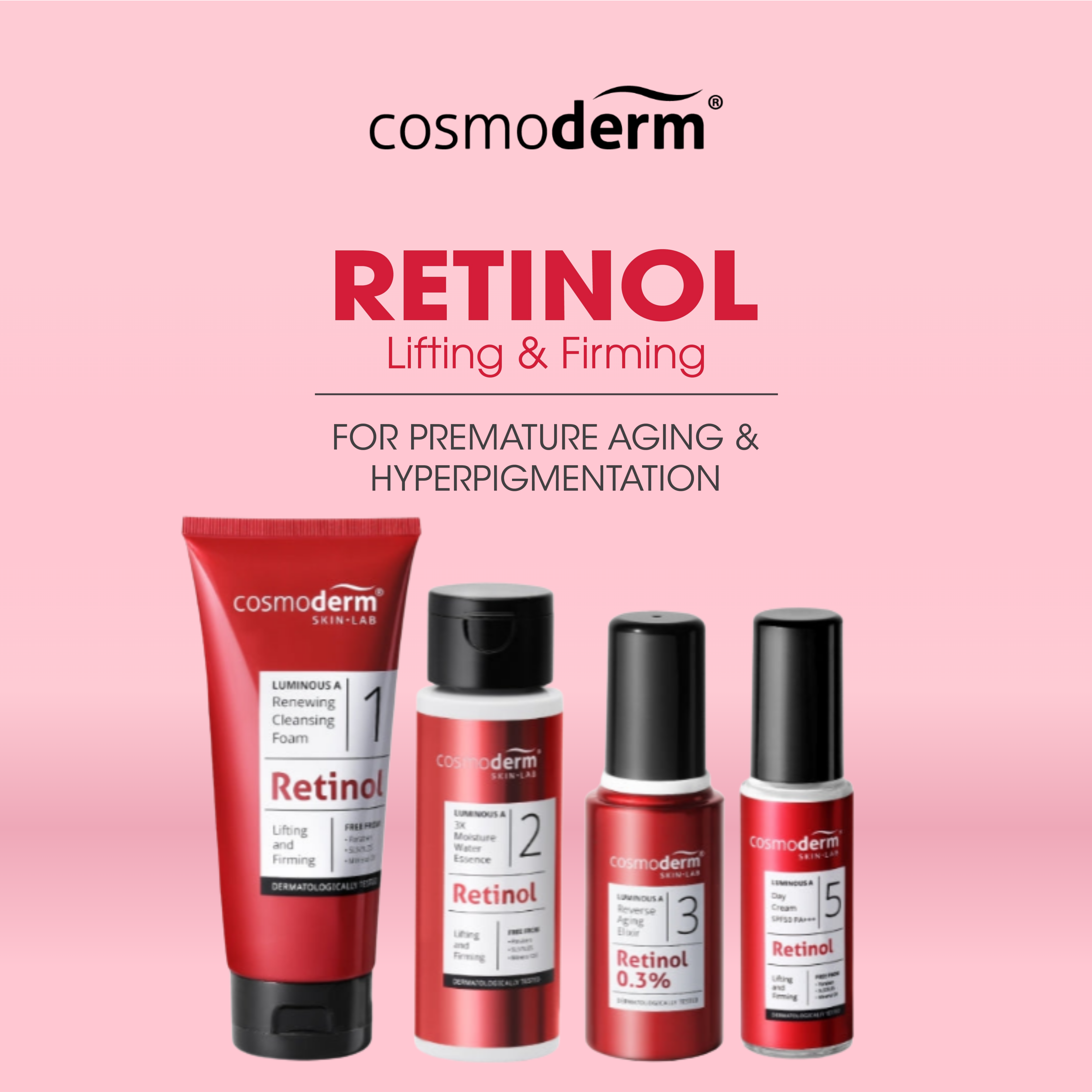 Retinol Luminous A - Anti-Aging & Protection Set