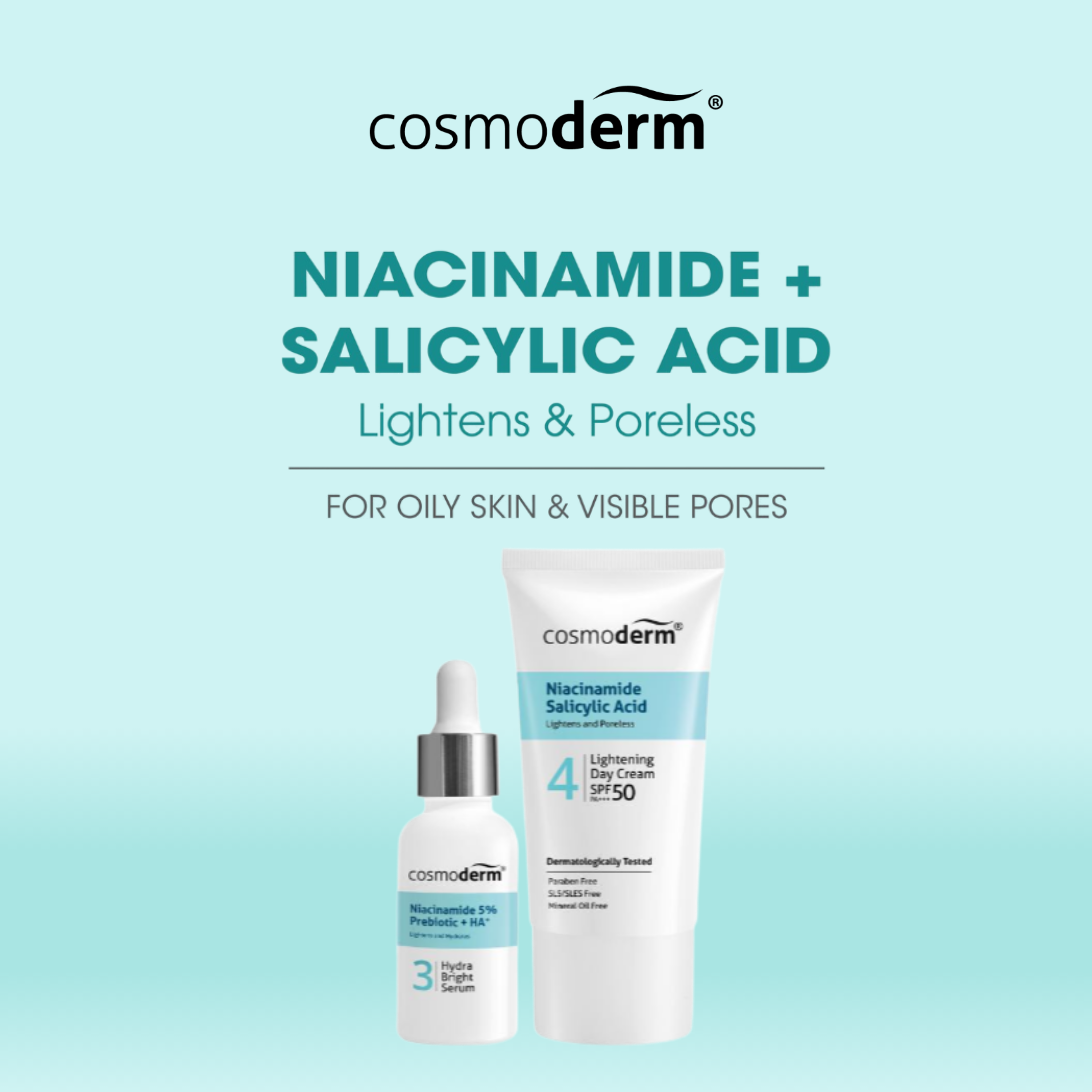 Niacinamide Serum Duo - Hydration & Protection