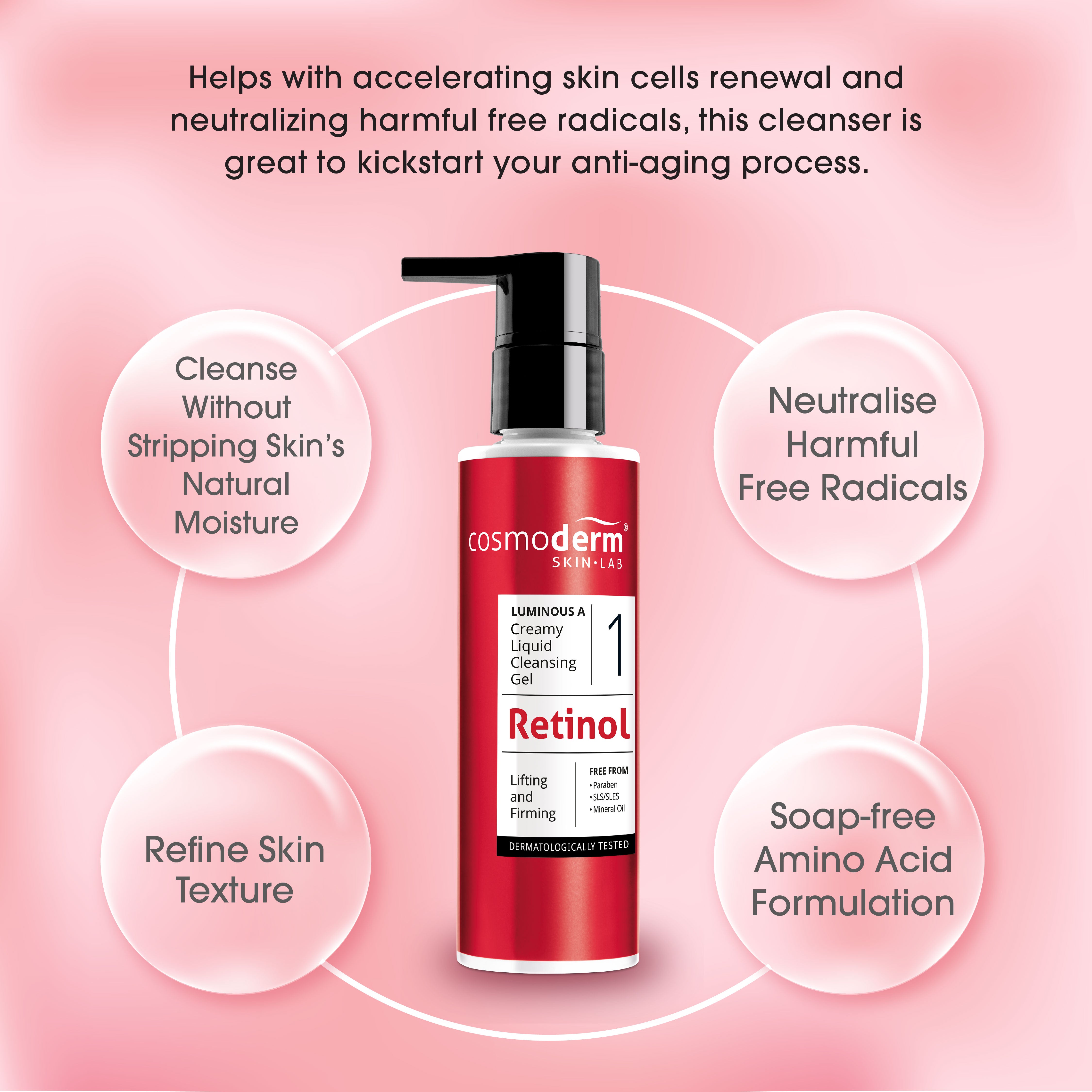 Luminous A Creamy Liquid Cleansing Gel 120ml