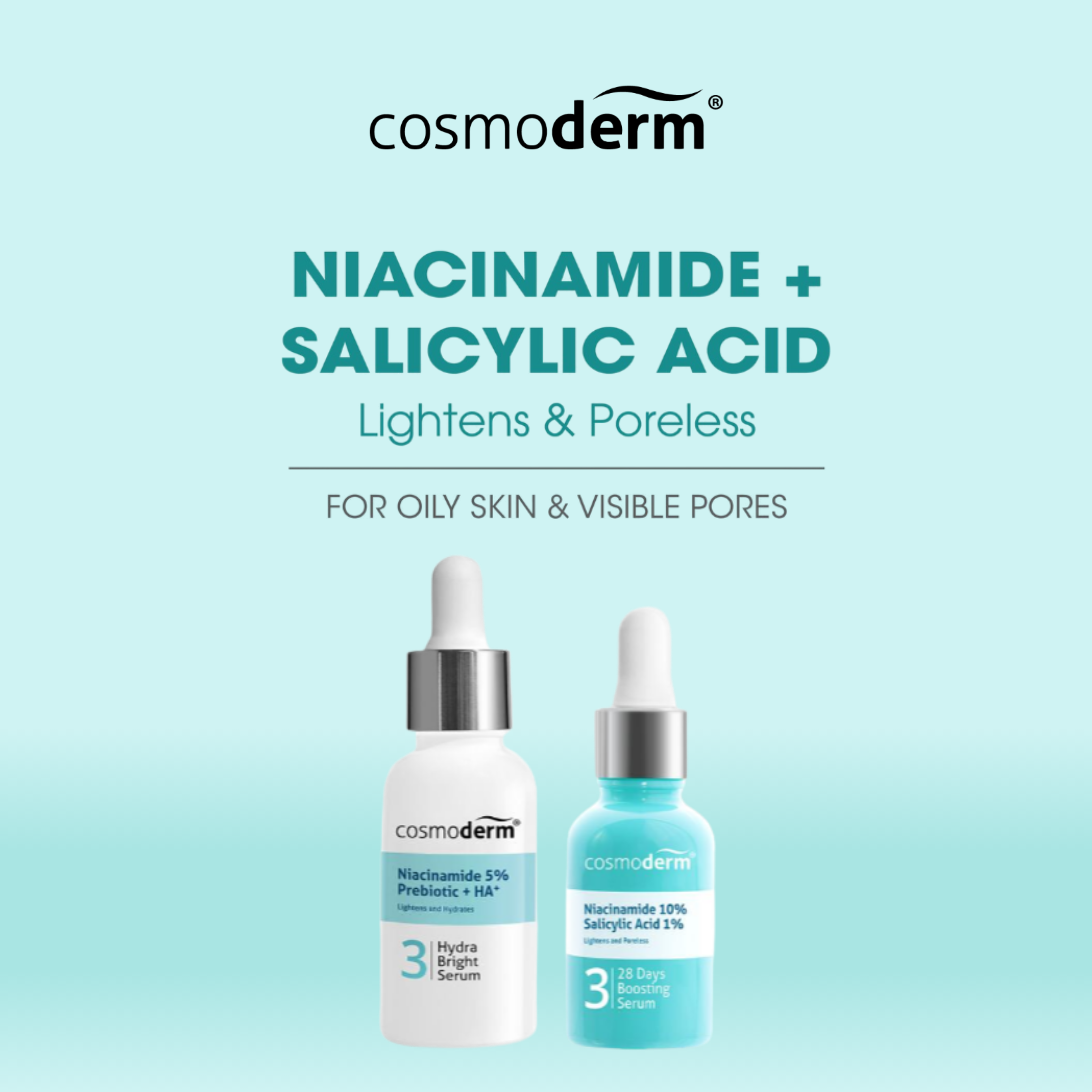 Niacinamide Serum Duo - Lighten & Poreless