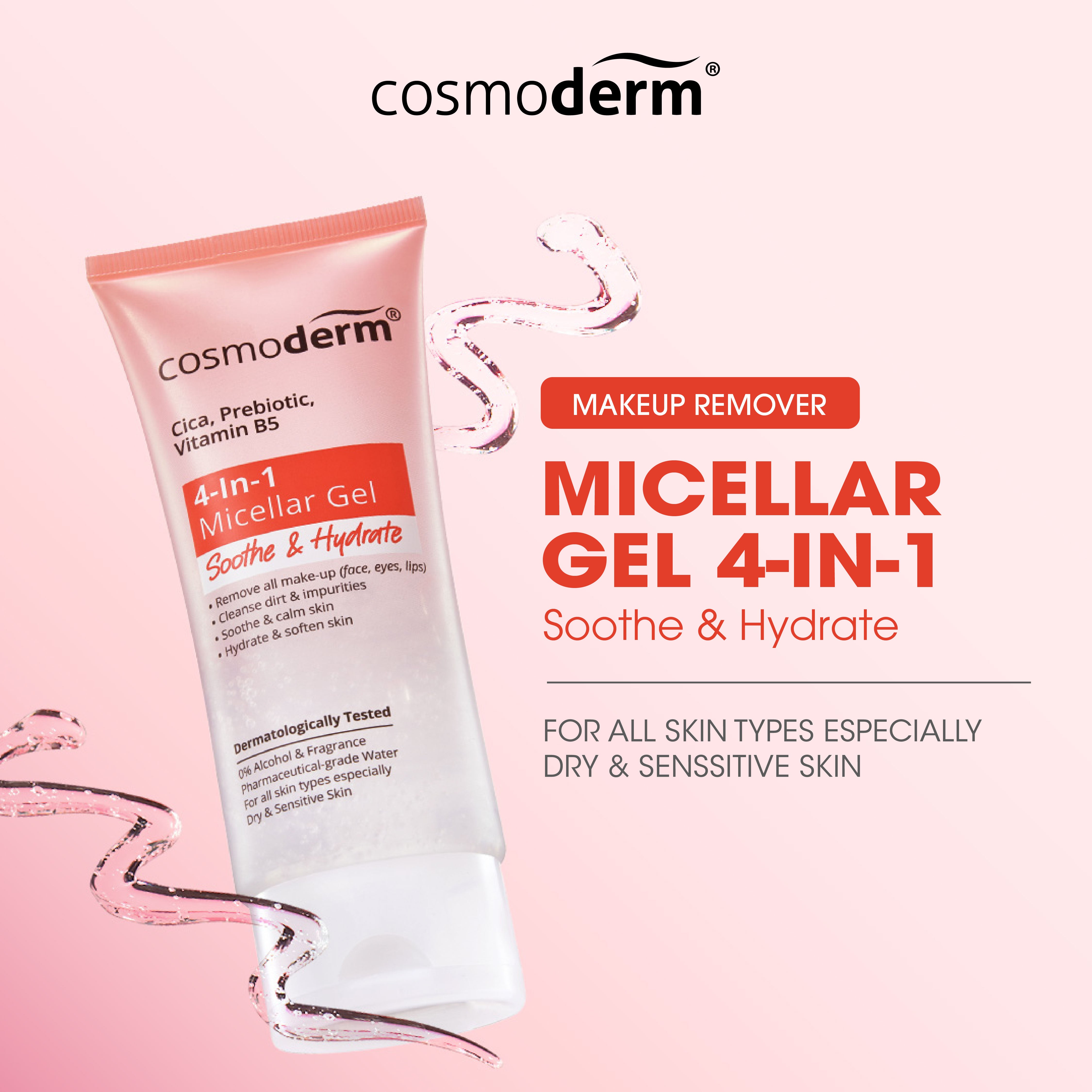 Micellar Gel 4-in-1 Soothe & Hydrate 100ml