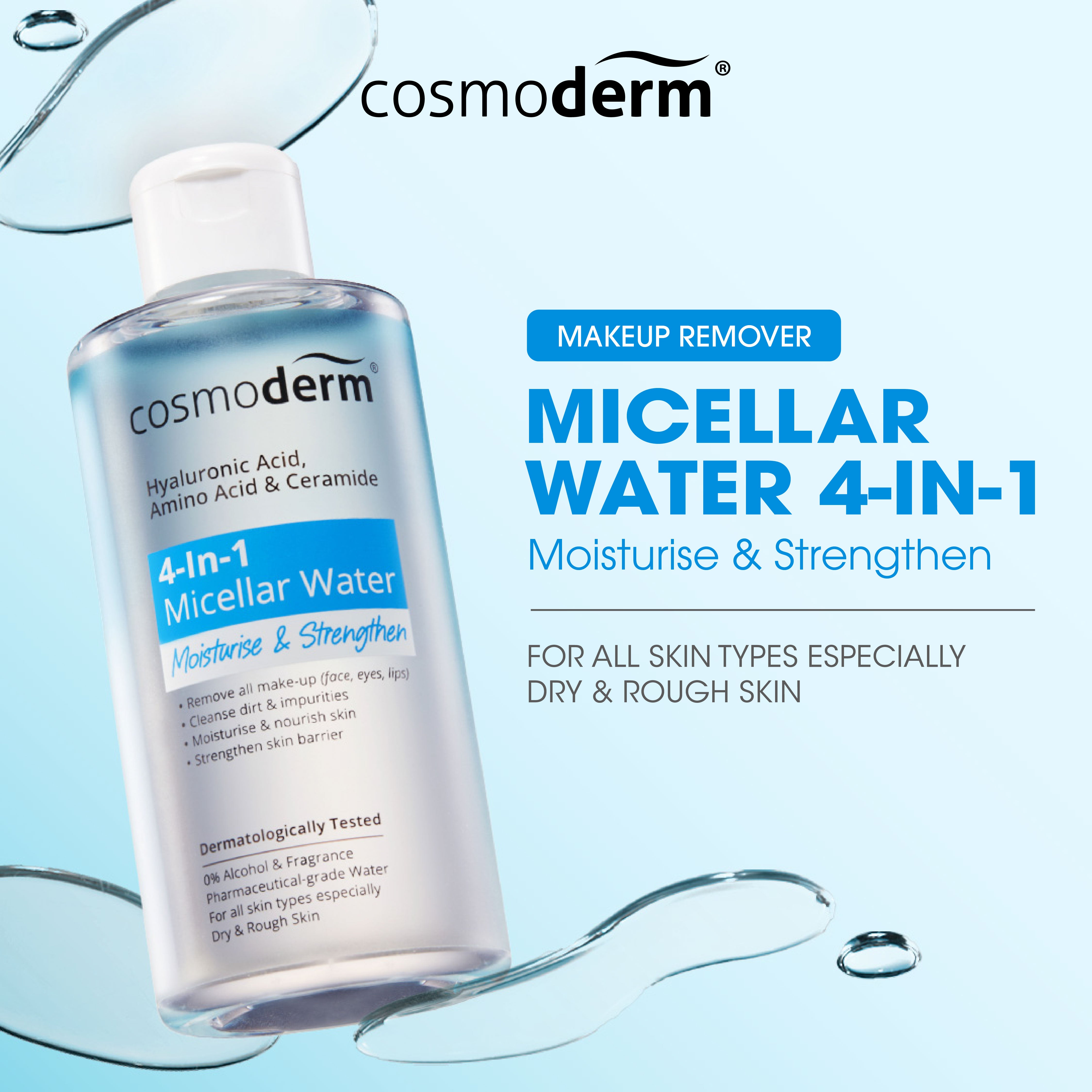 Micellar Water 4-in-1 Moisture & Strengthen 300ml