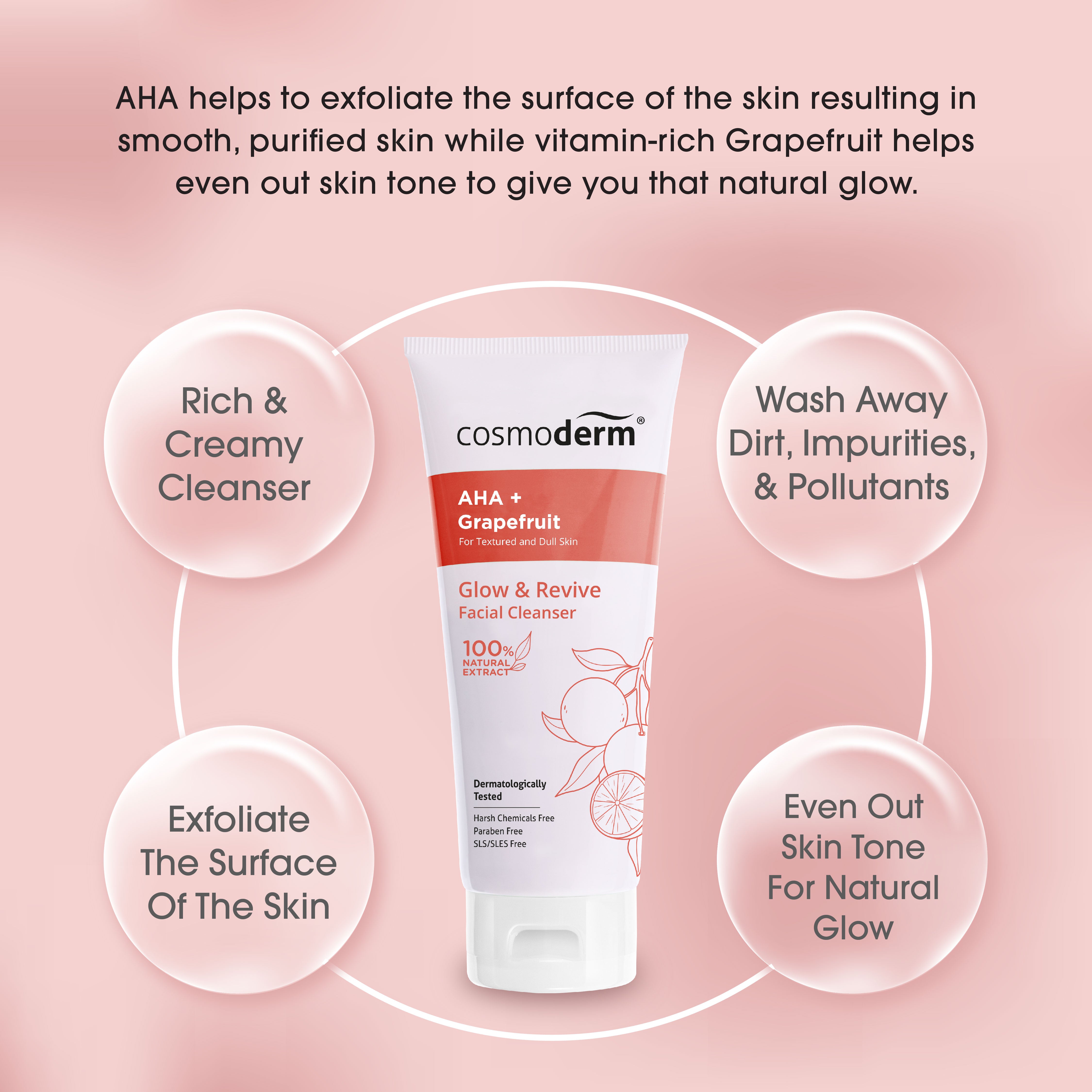 Natural Glow And Revive Facial Cleanser 100ml