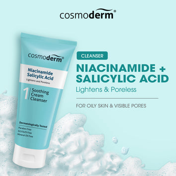 Niacinamide Salicylic Acid Soothing Cream Cleanser