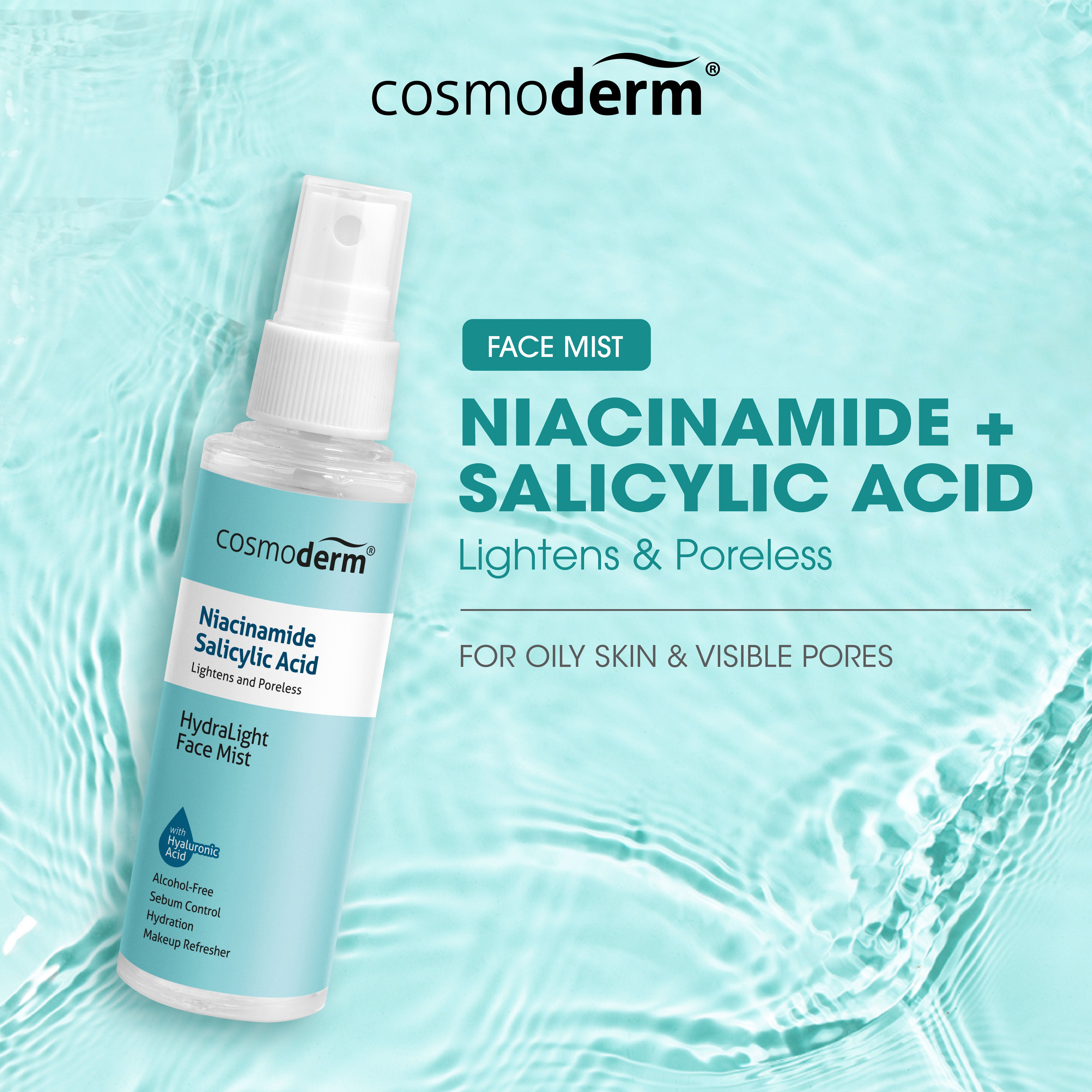 Niacinamide Salicylic Acid Hydralight Face Mist 50ml