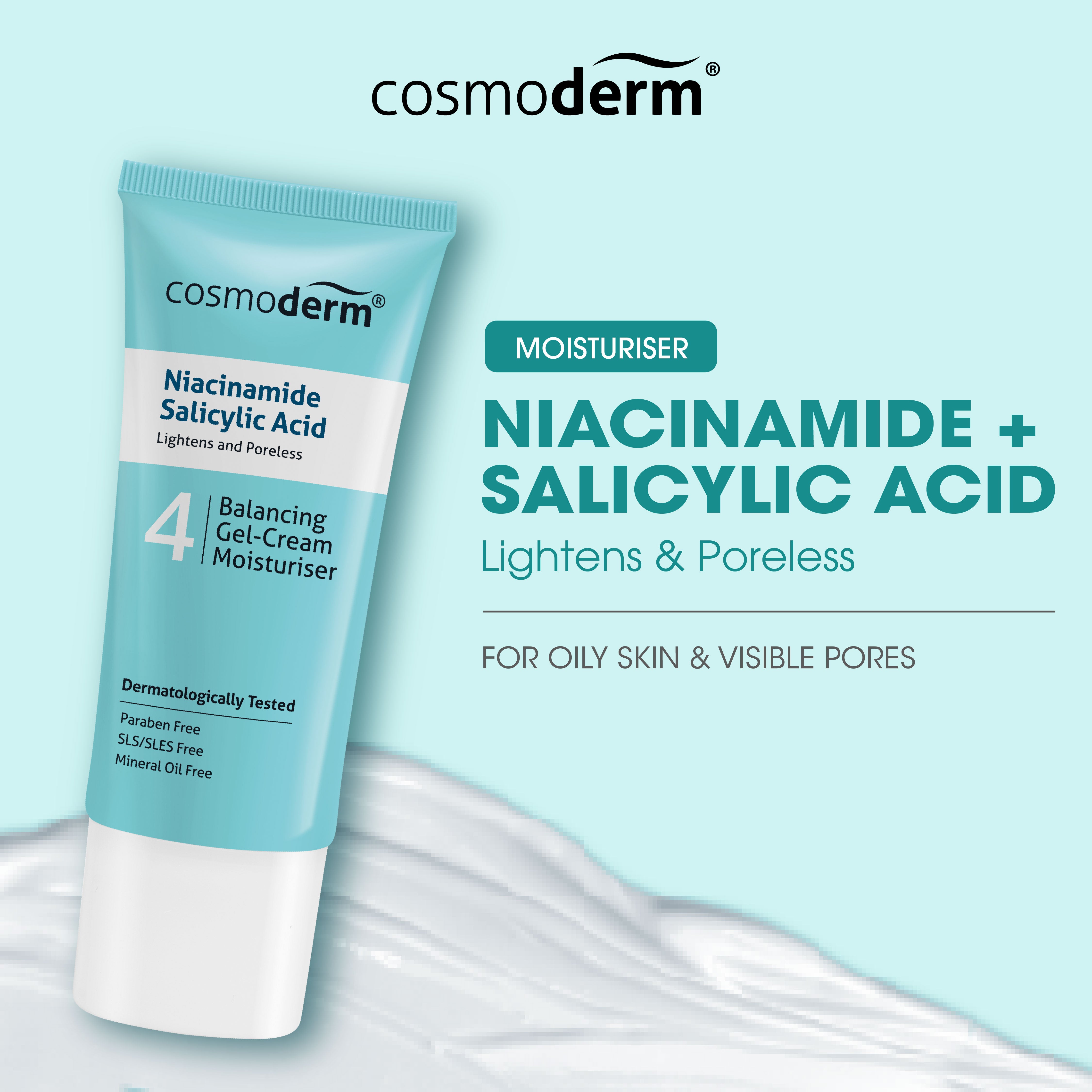 Niacinamide Salicylic Acid Balancing Gel - Cream Moisturiser