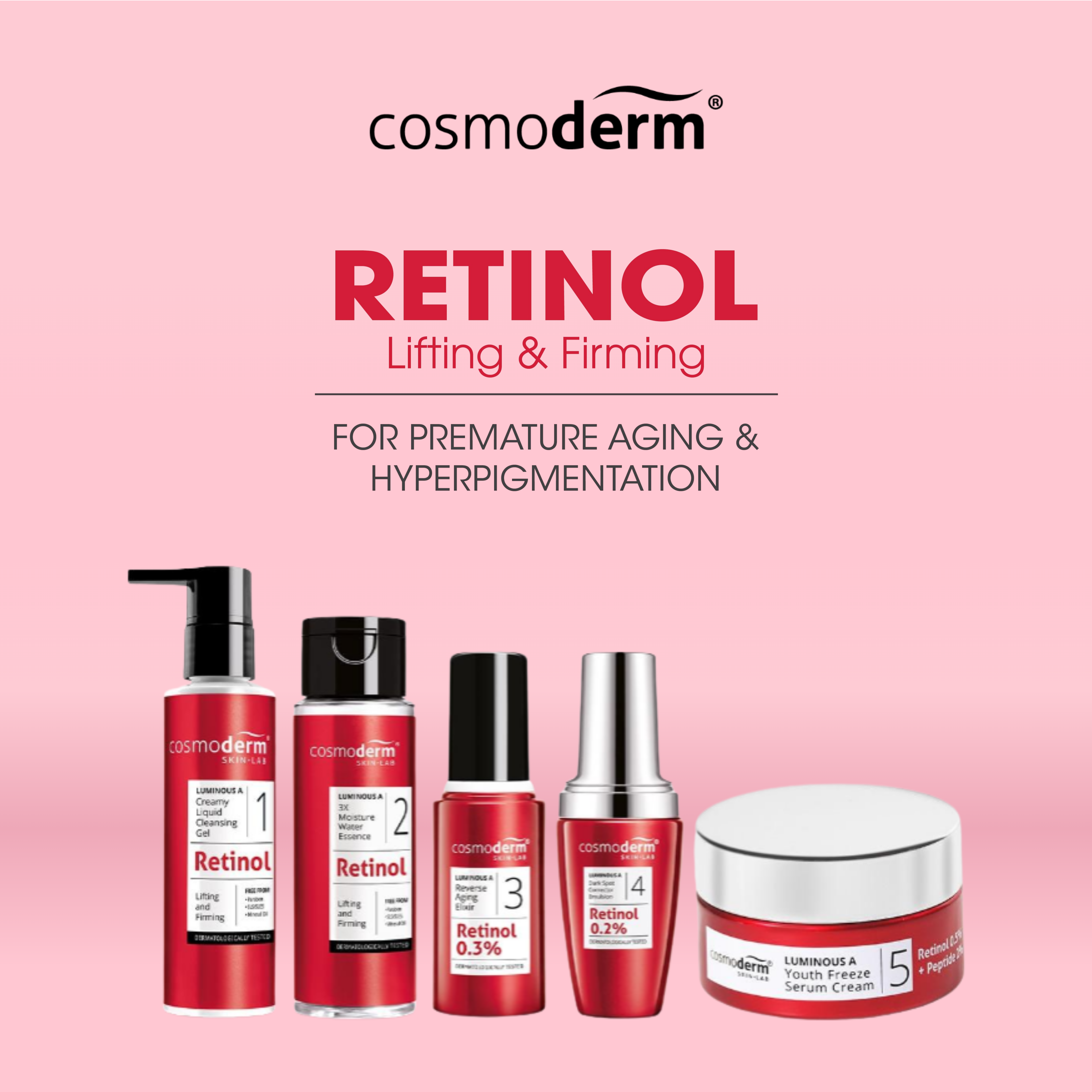 Retinol Luminous A - Nighttime Routine Set