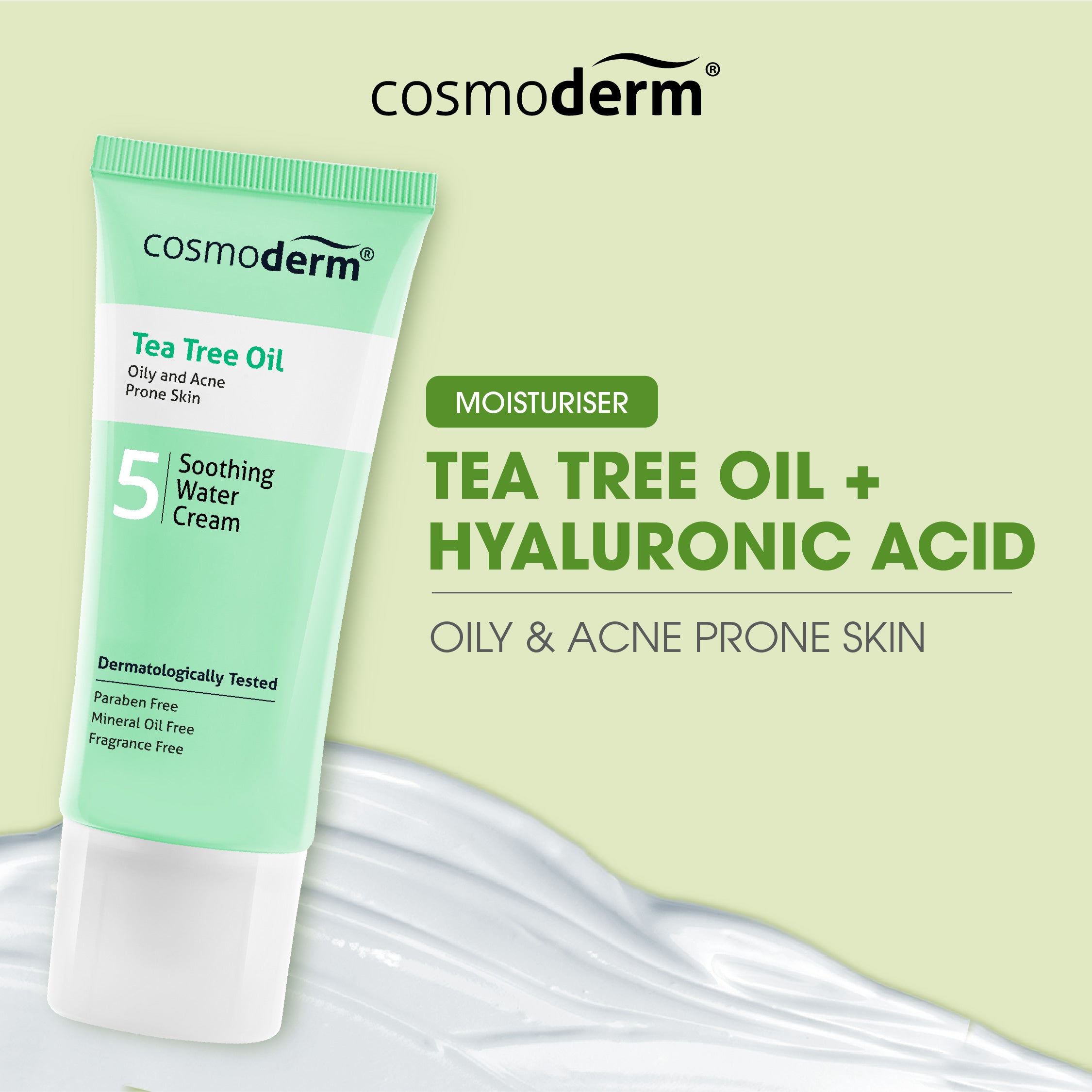 Tea Tree Oil Soothing Water Cream 50ml