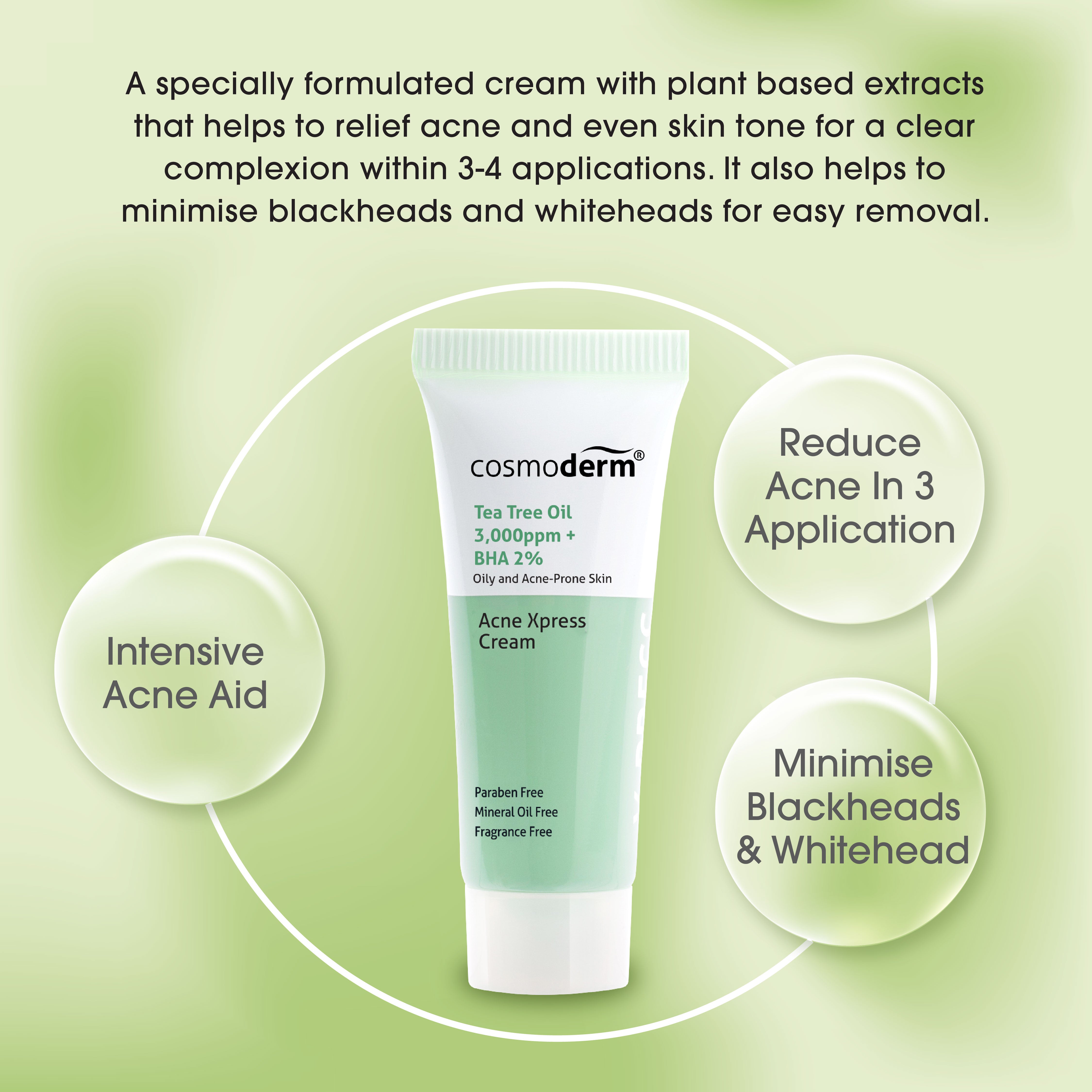 Tea Tree Oil Acne Xpress Cream 10ml