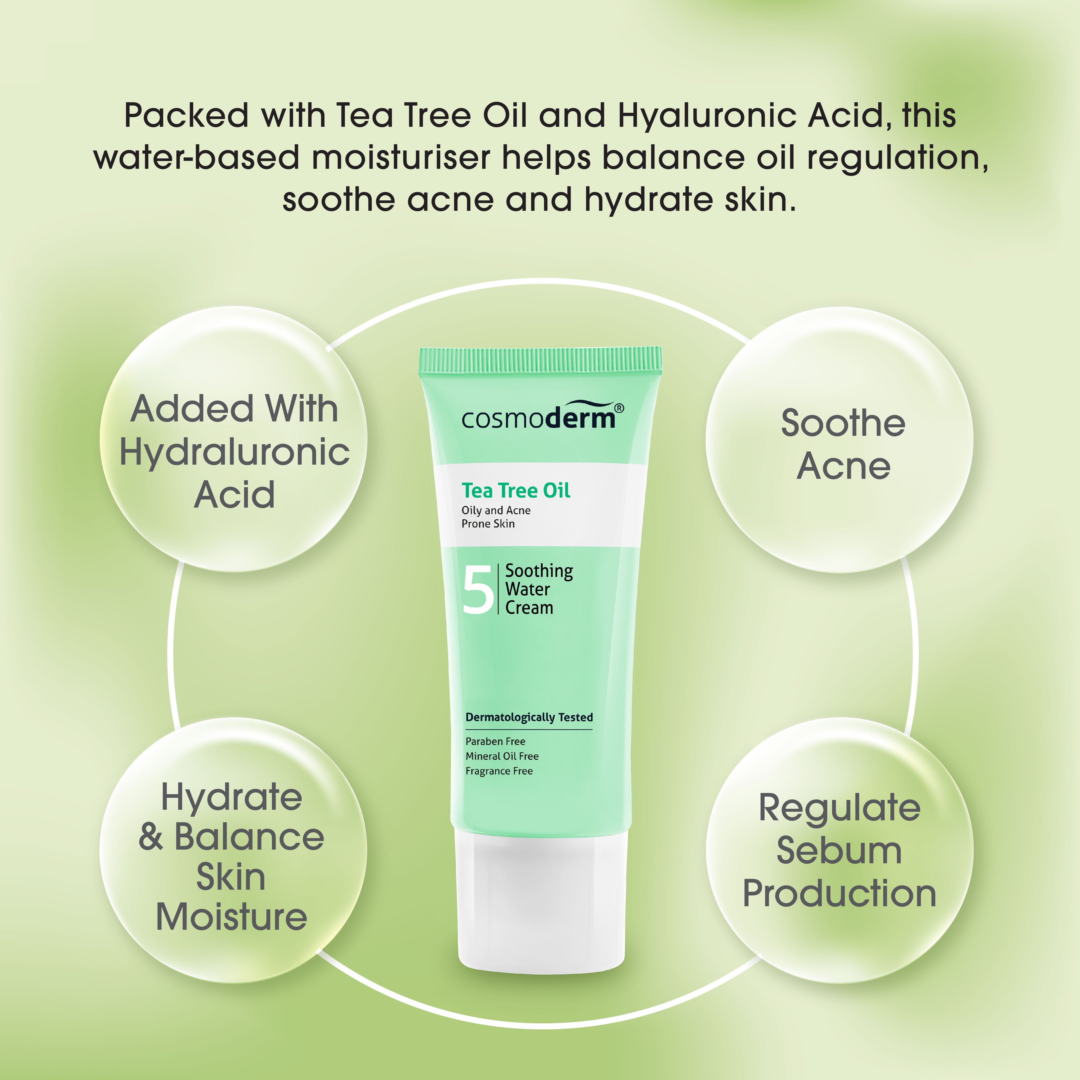 Tea Tree Oil Soothing Water Cream 50ml