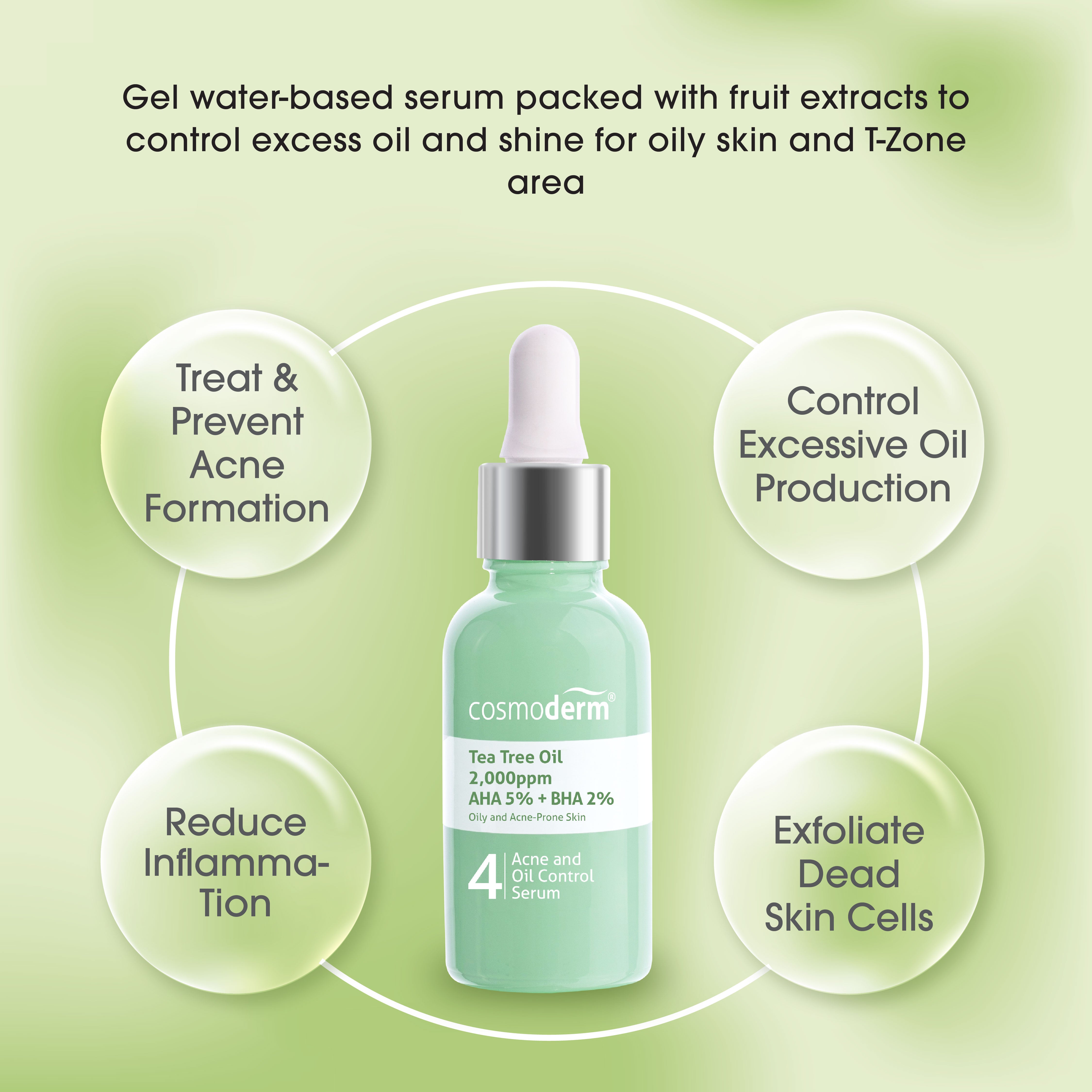 Tea Tree Oil Acne and Oil Control Serum 30ml