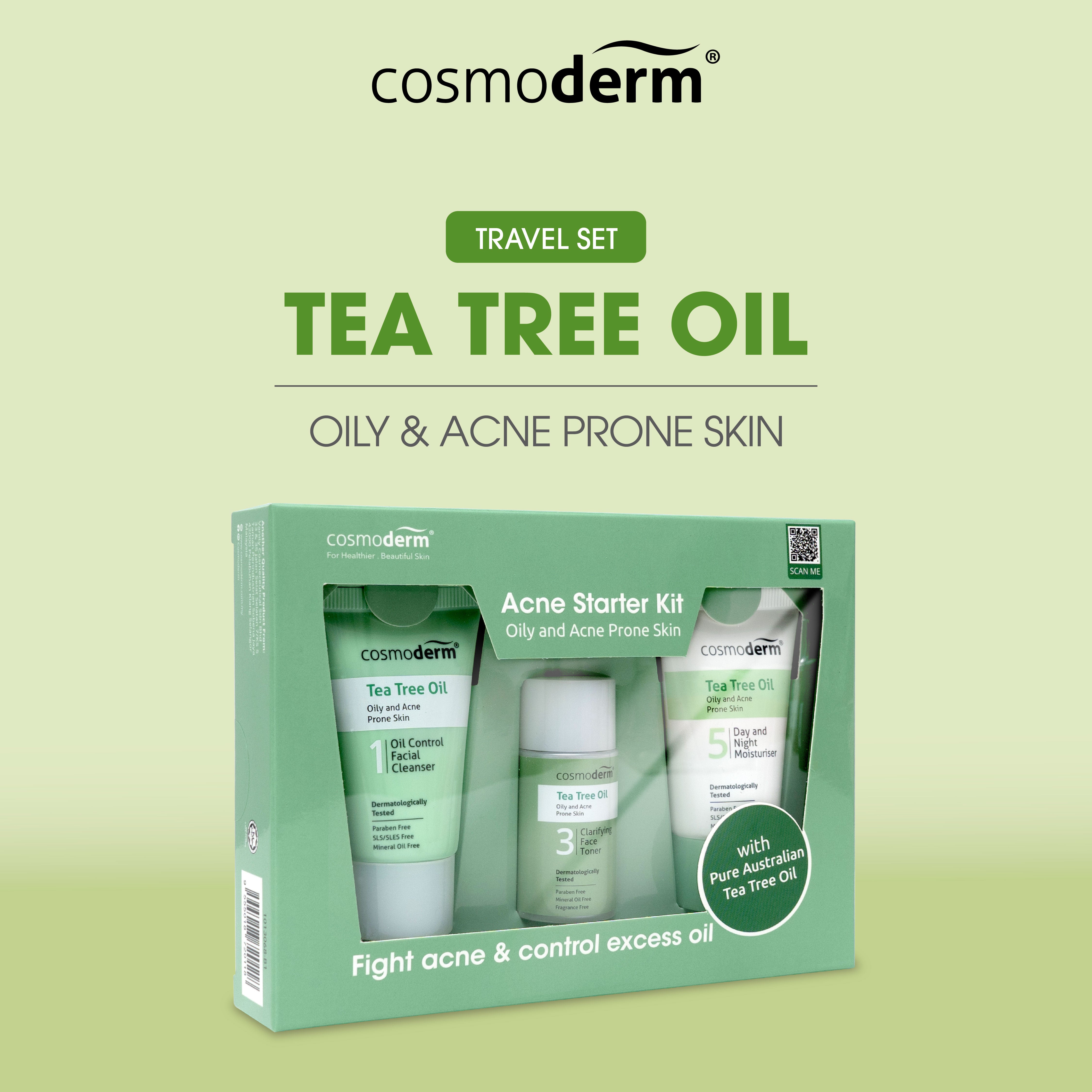 Acne Starter Kit (TTO Travel Set)