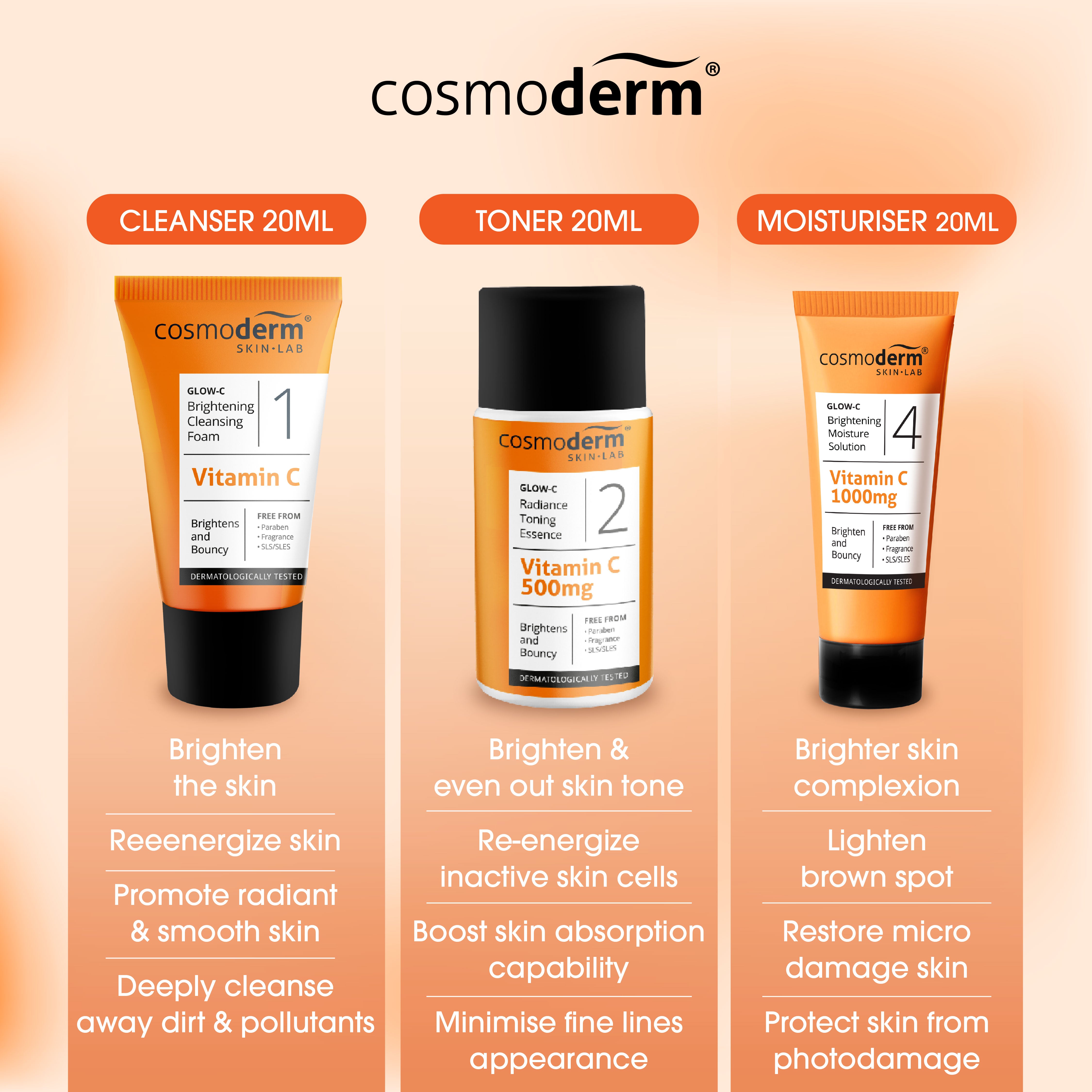 Glow-C Set (GC Travel Set)