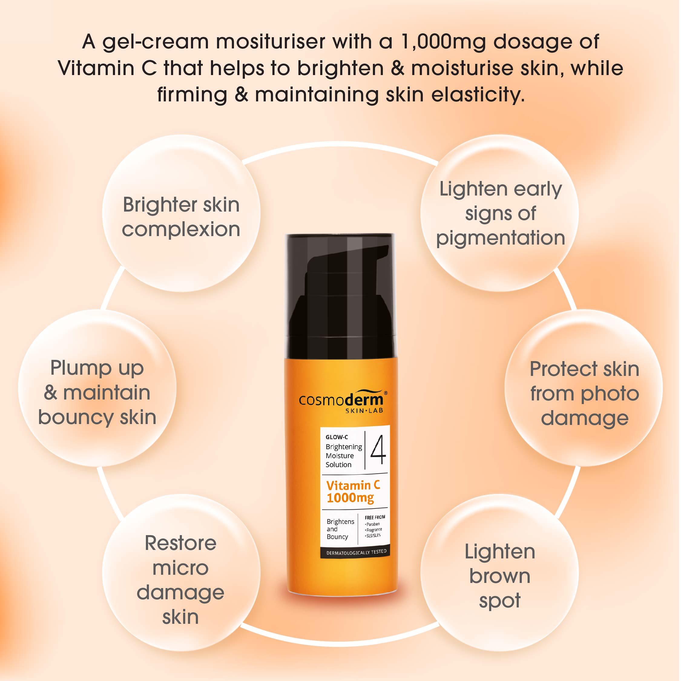 Glow-C Brightening Moisture Solution 1000mg 50ml