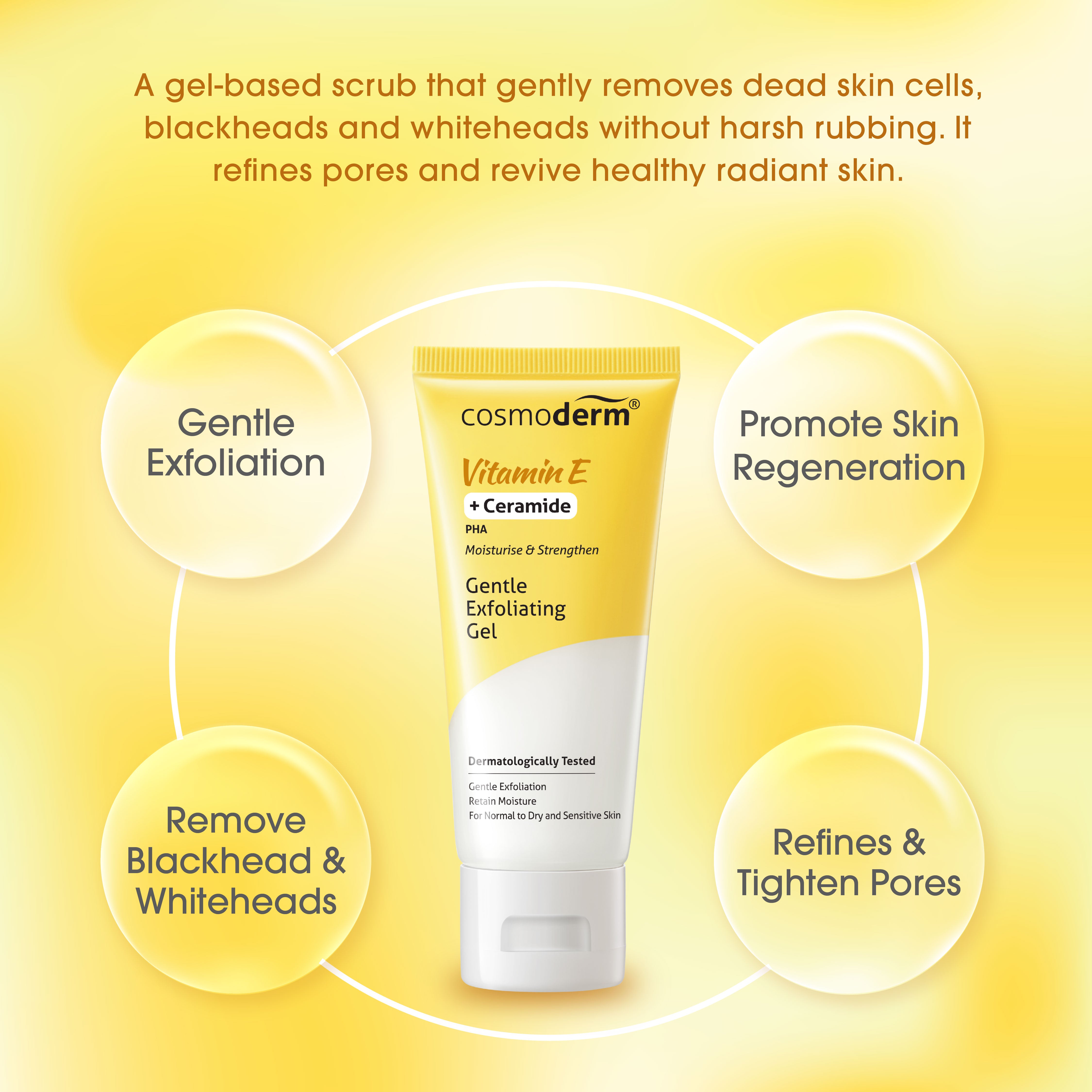 Vitamin E Gentle Exfoliating Gel 50ml