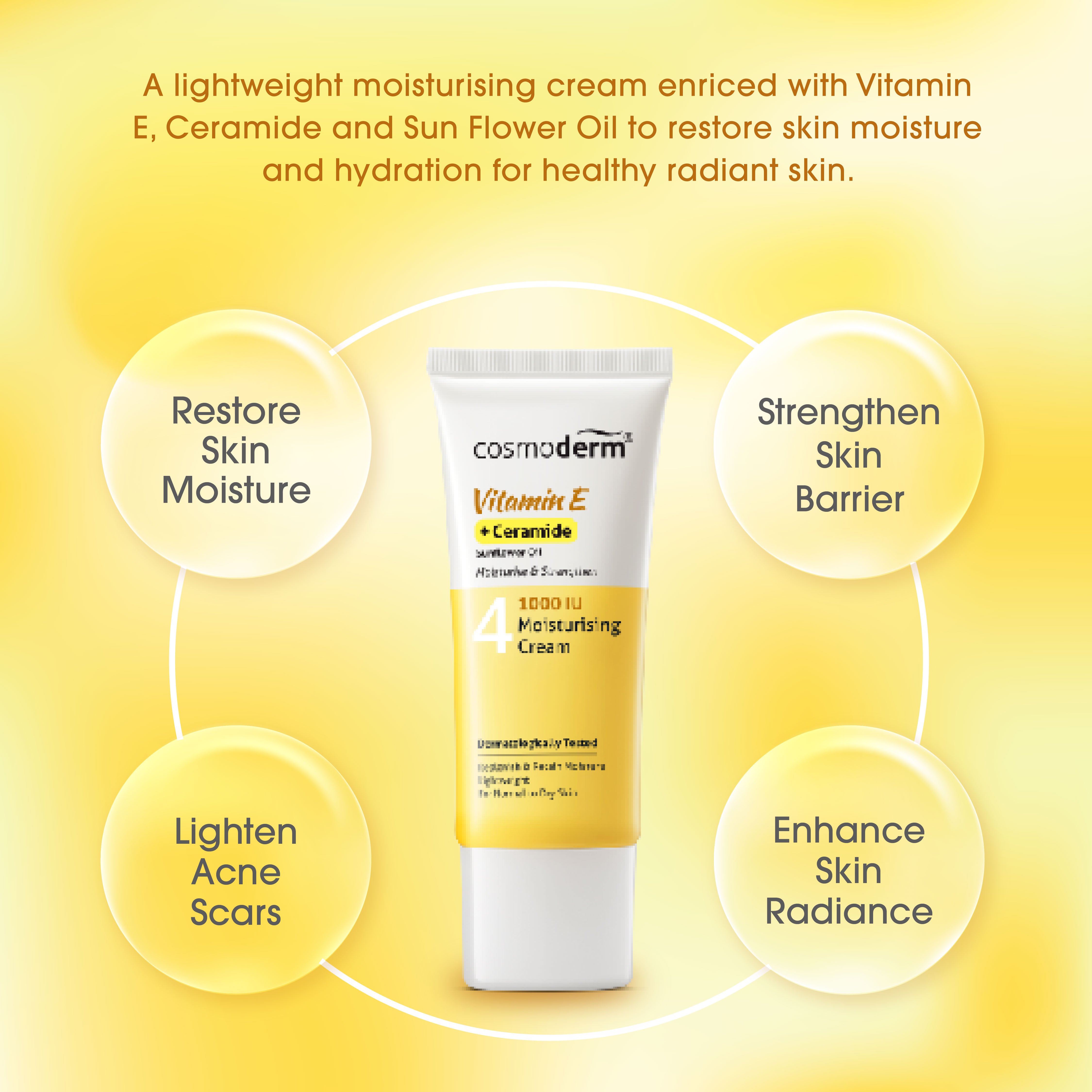 Vitamin E Moisturising Cream 1,000 I.U 50ml