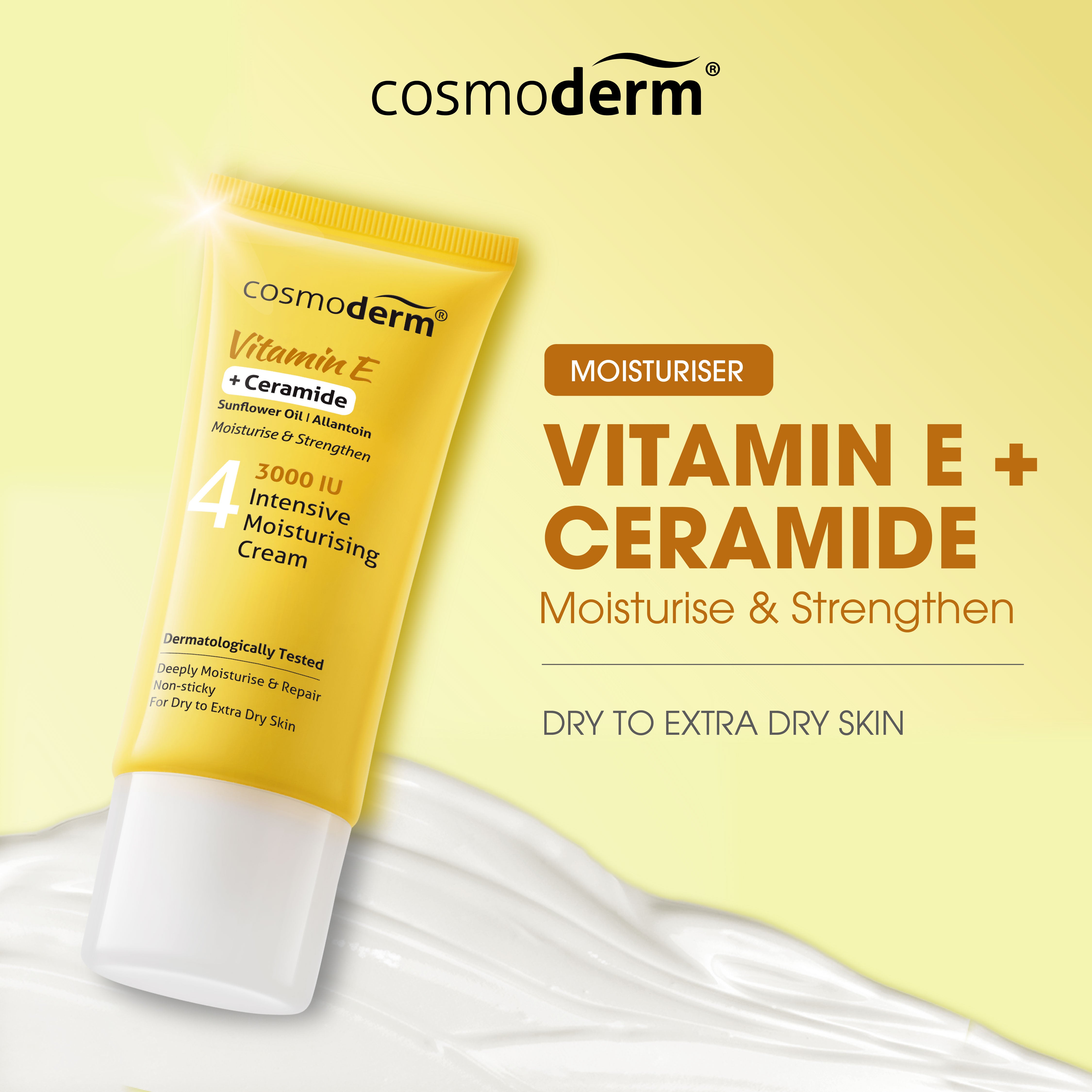 Vitamin E Intensive Moisturising Cream 3,000 I.U 50ml