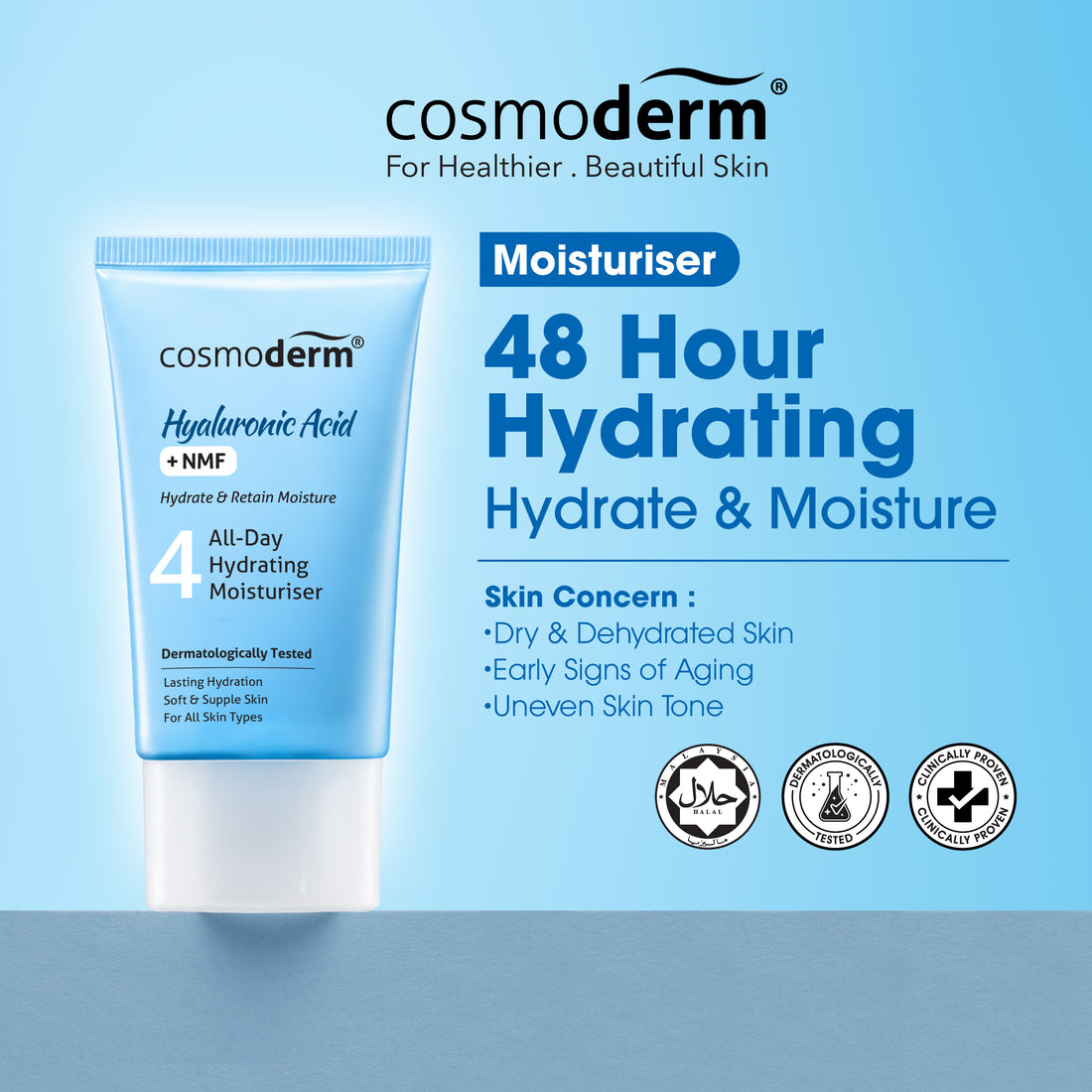 Hyaluronic Acid All-Day Hydrating Moisturiser 50ml