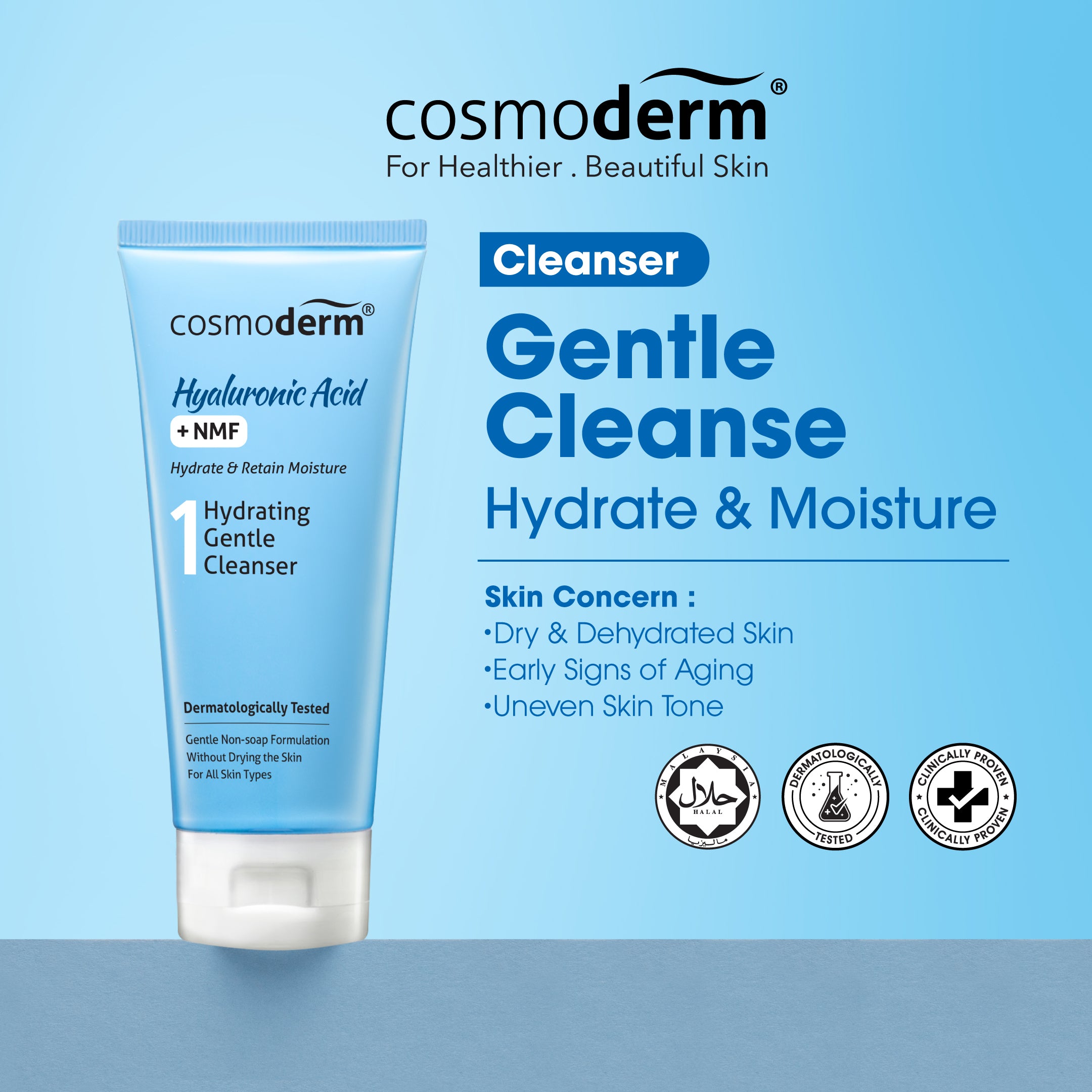 Hyaluronic Acid Hydrating Gentle Cleanser