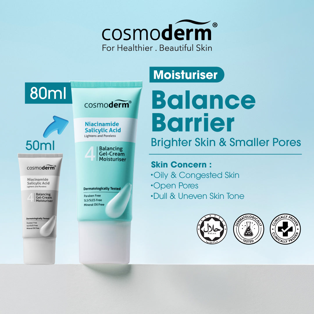 Niacinamide Salicylic Acid Balancing Gel - Cream Moisturiser