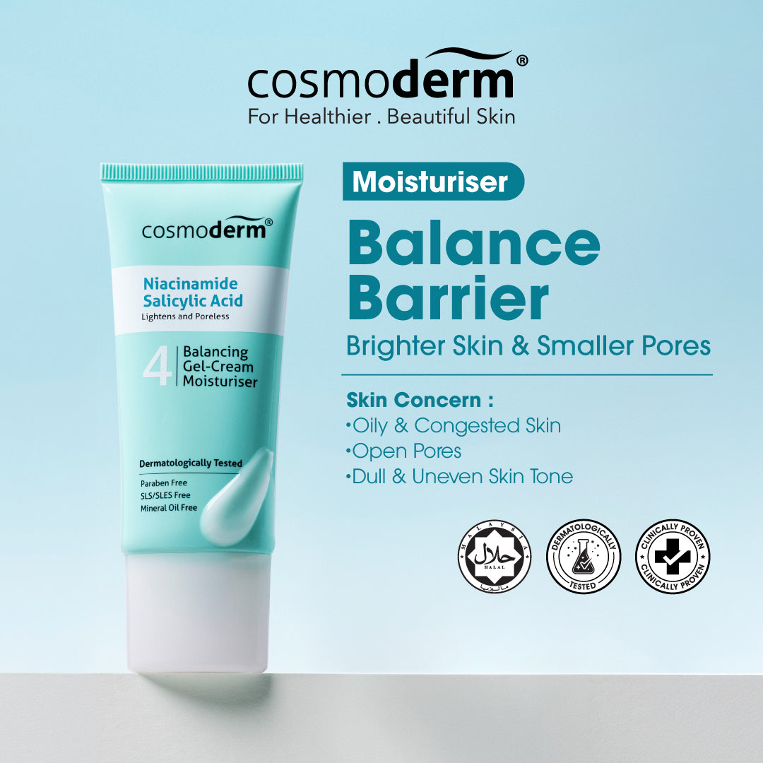 Niacinamide Salicylic Acid Balancing Gel - Cream Moisturiser