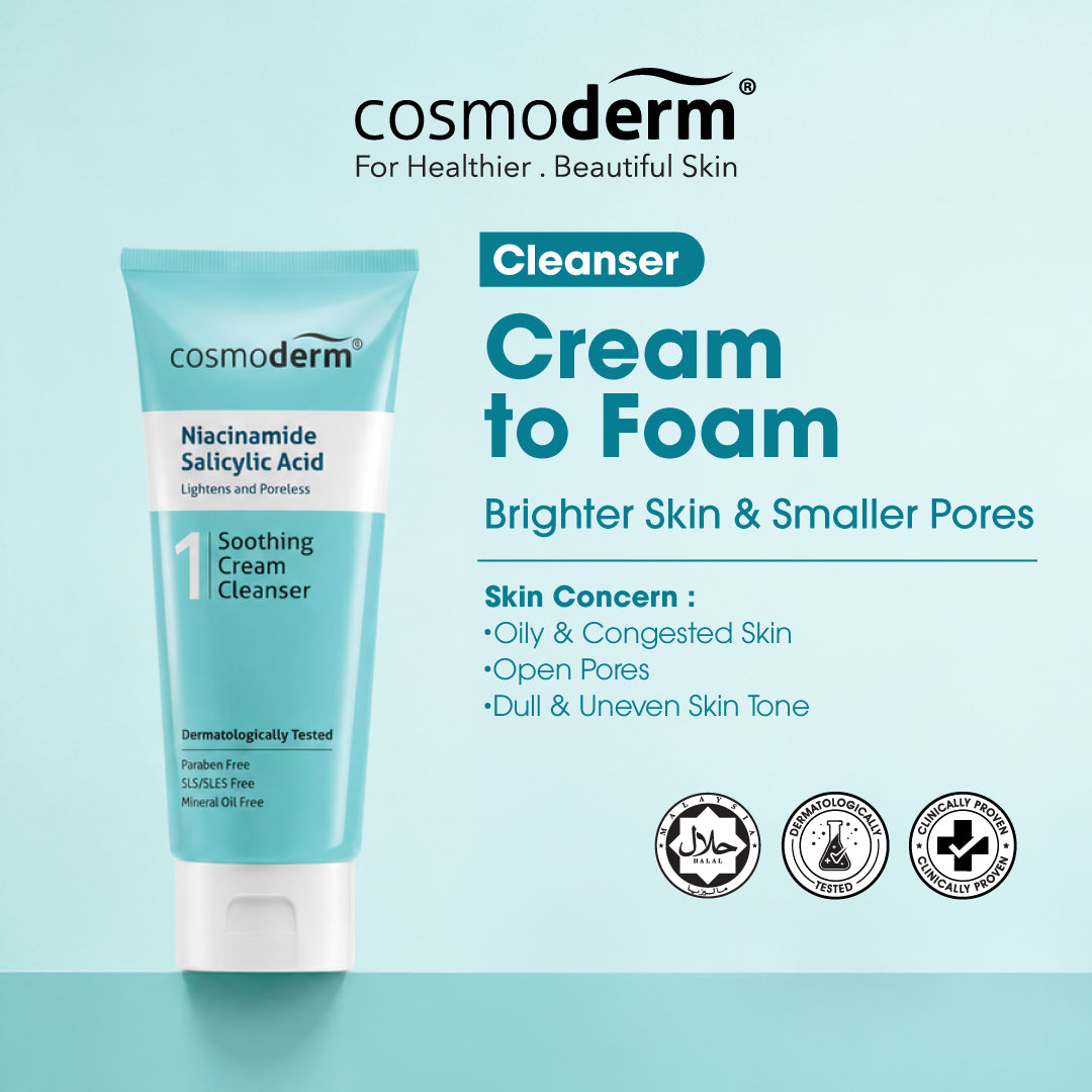 Niacinamide Salicylic Acid Soothing Cream Cleanser