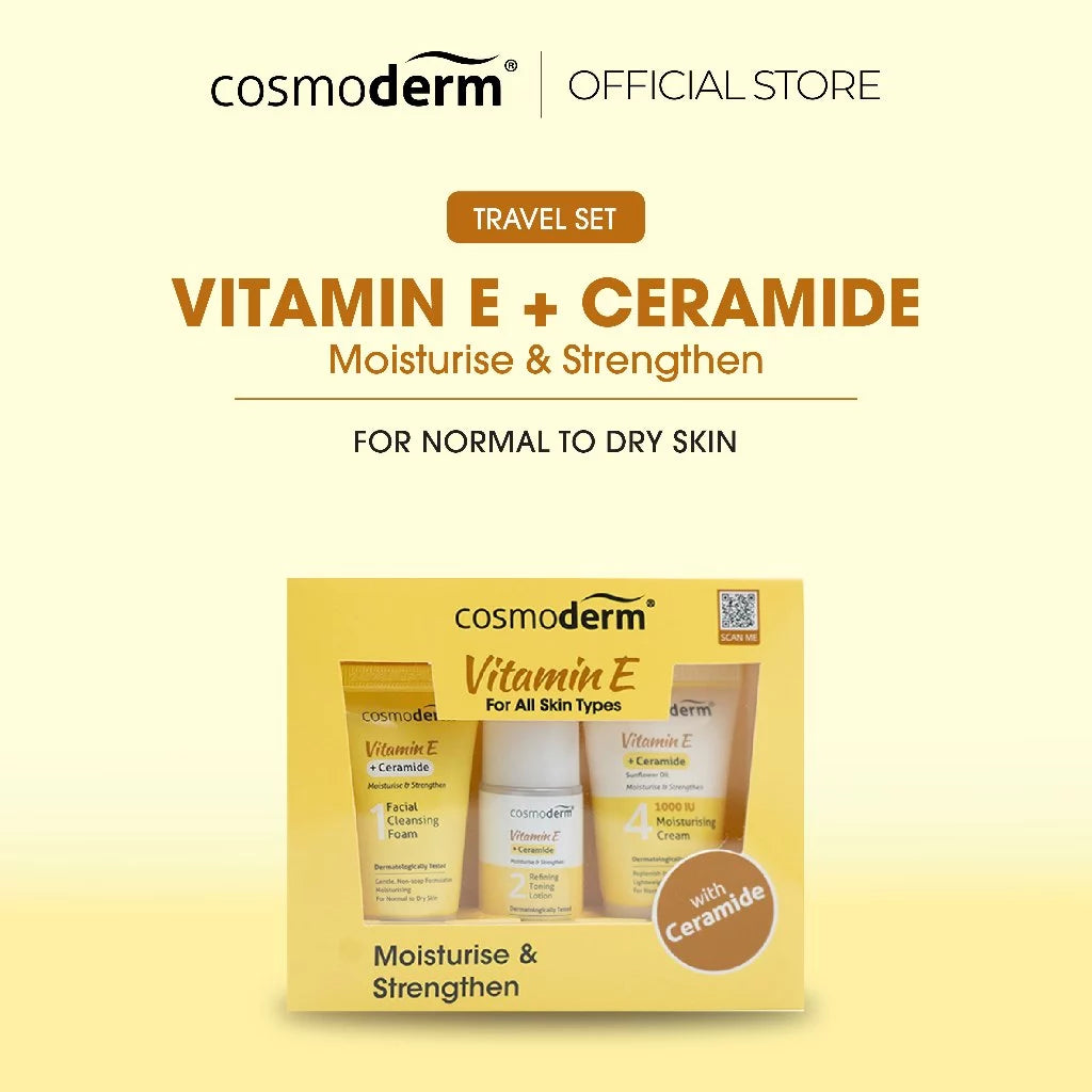 Vitamin E + Ceramide Travel Set
