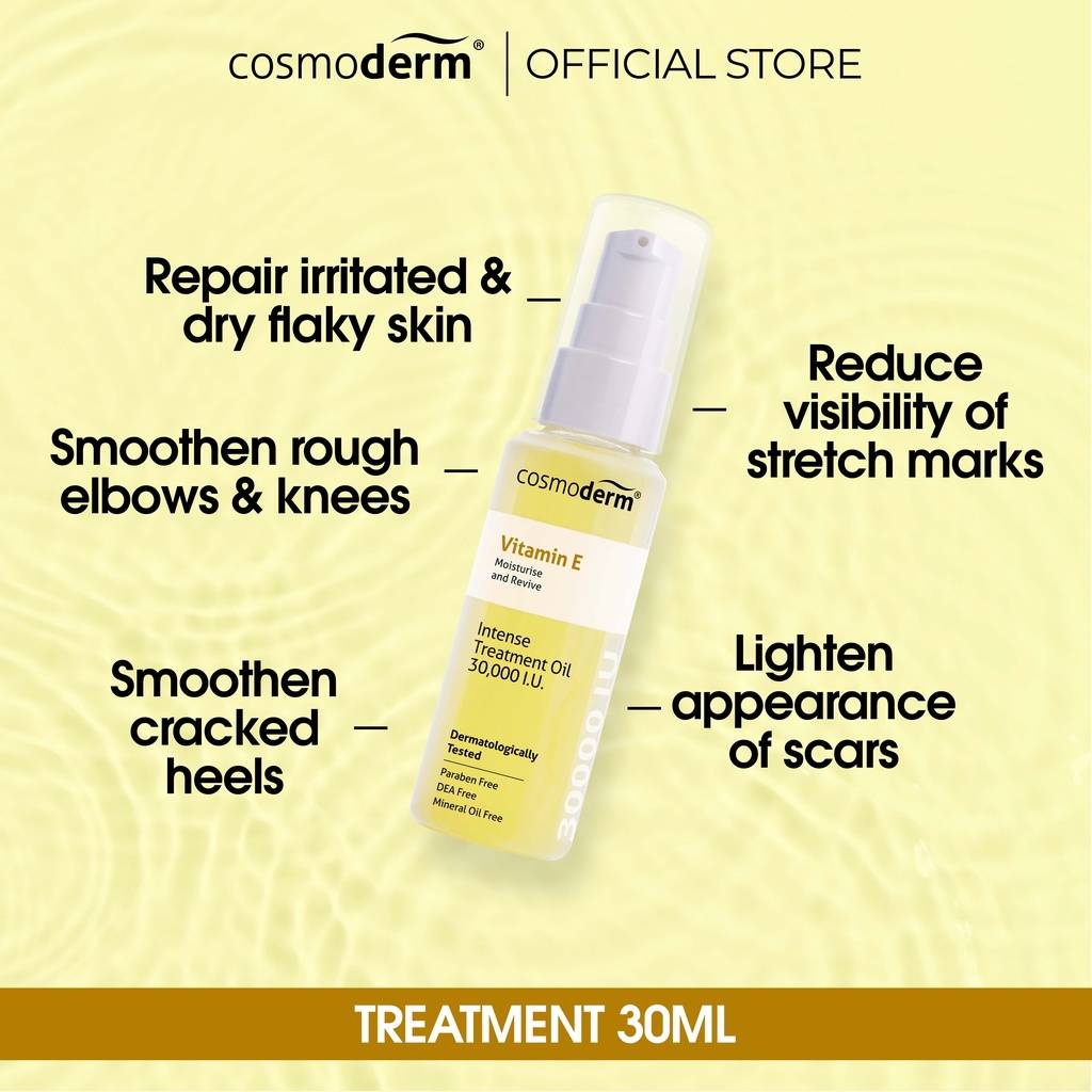 Cosmoderm Vitamin E Scar Healing Intensive Regime Set